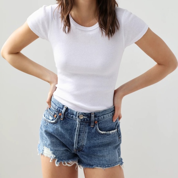 - Agolde Jean shorts - Picture 8 of 9